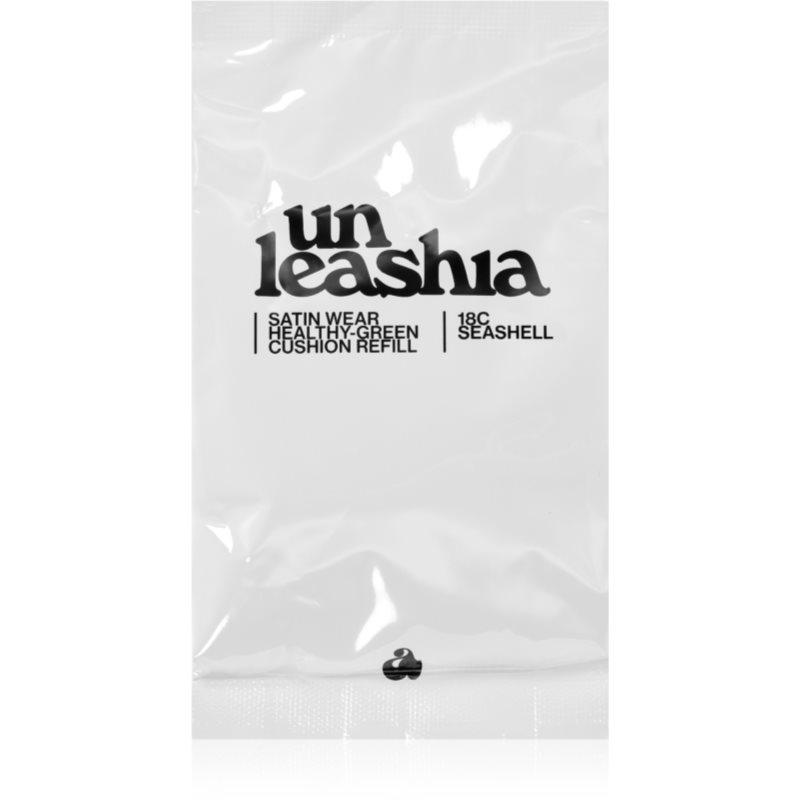 Unleashia Satin Wear Healthy Green Cushion стійкий тональний засіб в губці SPF 30 відтінок 18 Seashell 15 гр