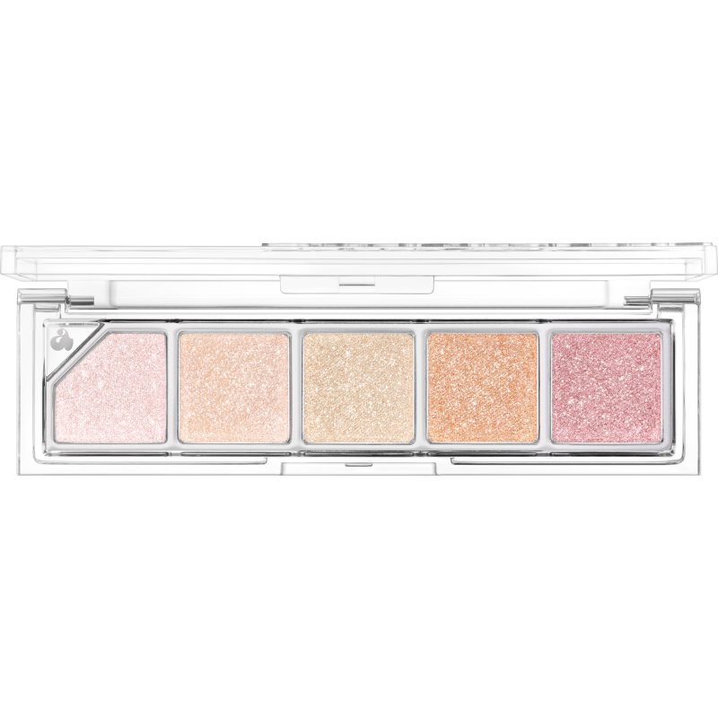 Unleashia Mood Shower Face Palette Palette mit Lidschatten und Highlightern mit perlmutternem Glanz Farbton NO.100 Balle...