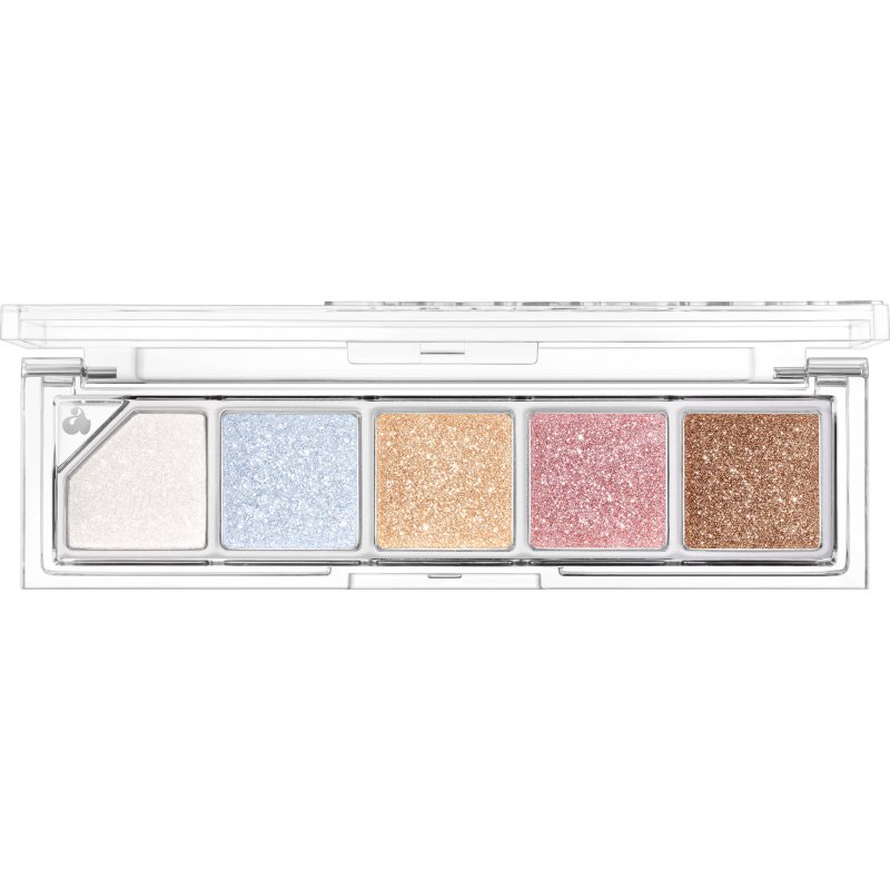 Unleashia Mood Shower Face Palette Palette mit Lidschatten und Highlightern mit perlmutternem Glanz Farbton NO.101 Balle...