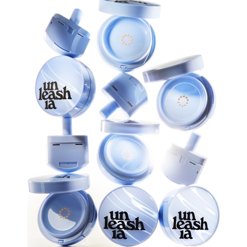 Unleashia Babe Skin Baby Blue Cushion dlouhotrvající make-up v houbičce SPF 40 odstín 23W Jolly 15 g (obrázek 4)