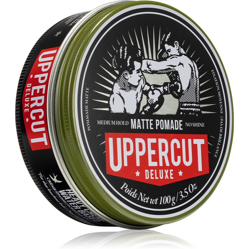 Uppercut Deluxe Matt Pomade Mattifying Hair Pomade For Men 100 G