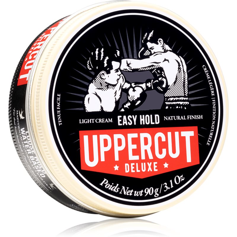 Uppercut Deluxe Easy Hold lengvos tekstūros formavimo kremas plaukams vyrams 90 g
