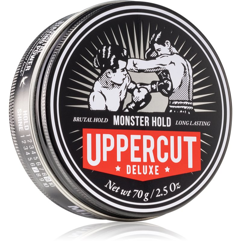 Uppercut Deluxe Monster Hold formavimo vaškas plaukams vyrams 70 g