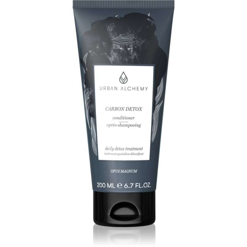 Urban Alchemy Opus Magnum Carbon Detox acondicionador nutritivo para todo tipo de cabello 200 ml