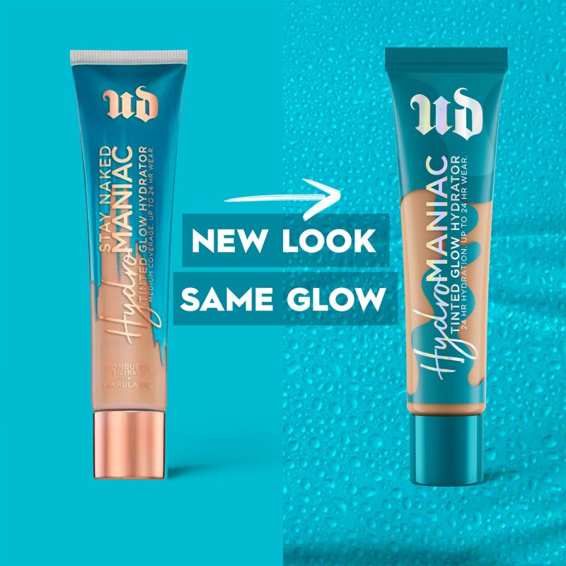 Urban Decay Hydromaniac Tinted Glow Hydrator maquillaje hidratante tono 30 35 ml