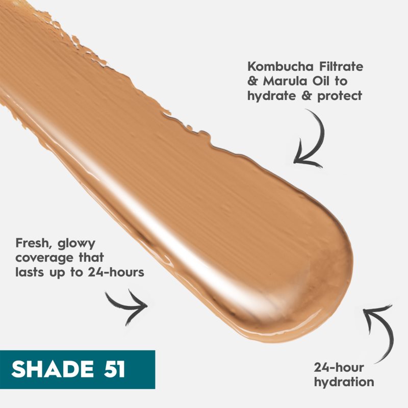 Urban Decay Hydromaniac Tinted Glow Hydrator maquillaje hidratante tono 51 35 ml