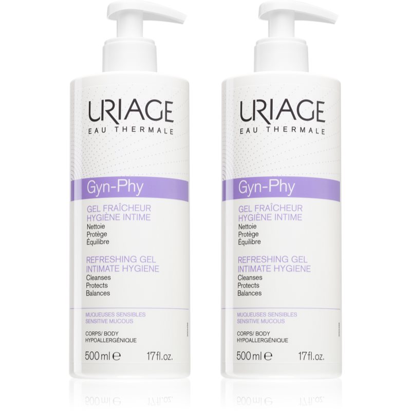 Uriage Gyn-Phy Refreshing Gel Intimate Hygiene set za intimno higieno