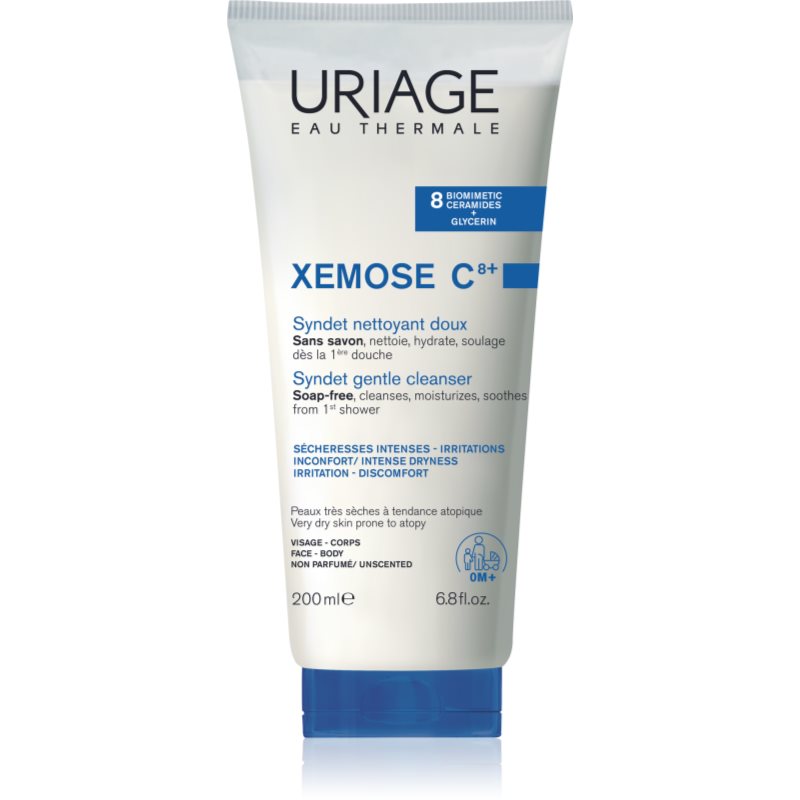 Uriage Xemose C8+ Syndet Gentle Cleanser syndet bar for dry and atopic skin 200 ml