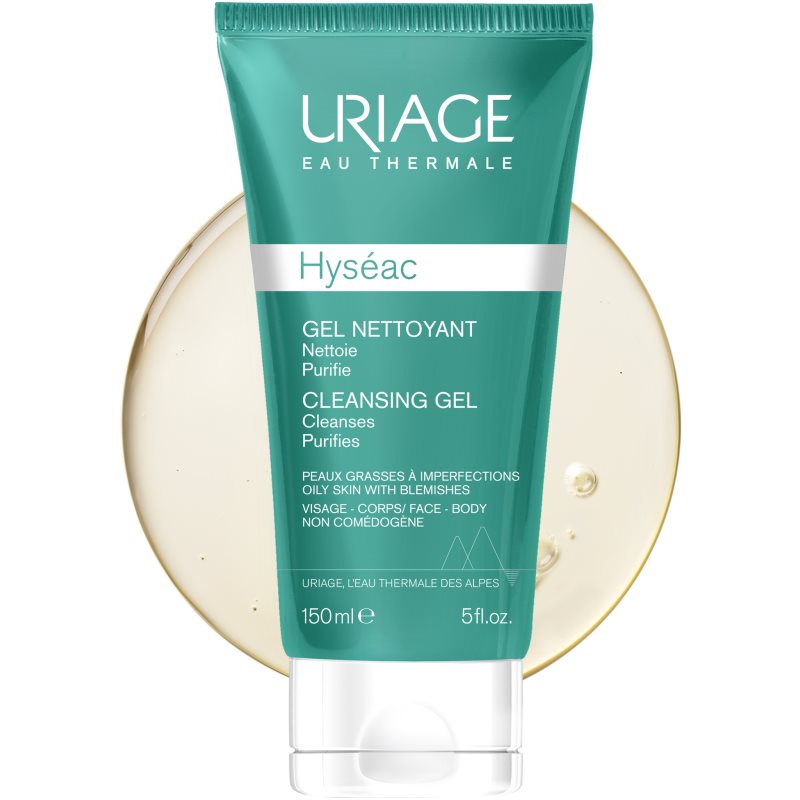Uriage Hyséac Cleansing Gel Gel Nettoyant Pour Peaux Grasses Et Mixtes 150 Ml
