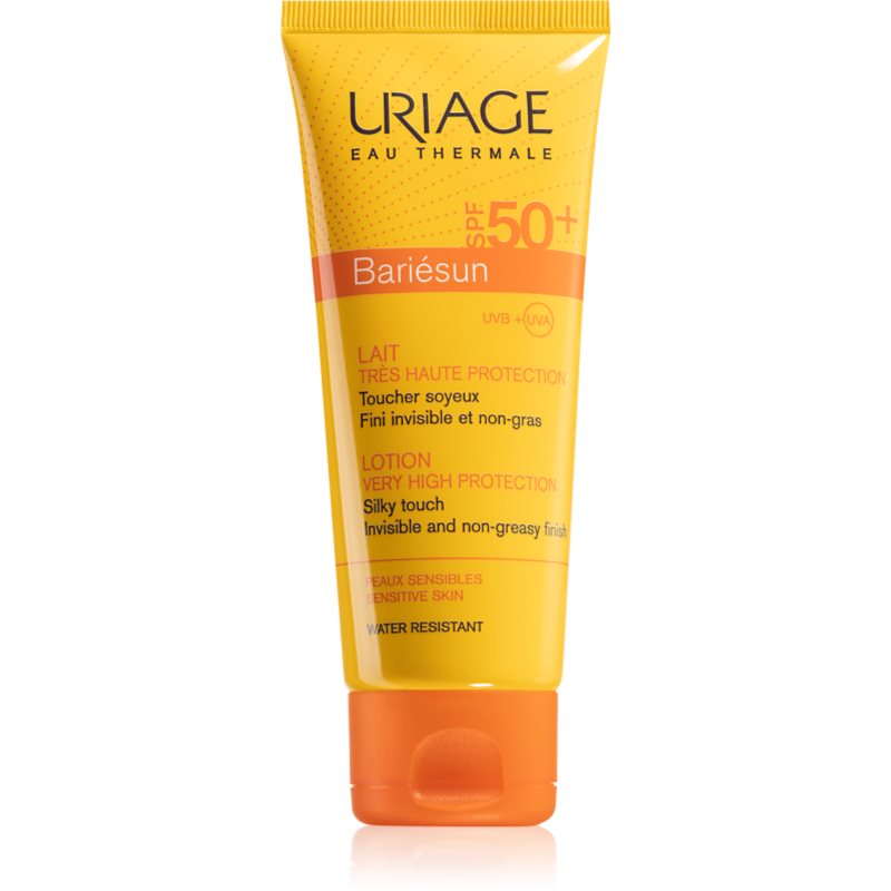 

Uriage Bariésun Lotion SPF 50+ шовковисте делікатне захисне молочко для обличчя та тіла SPF 50