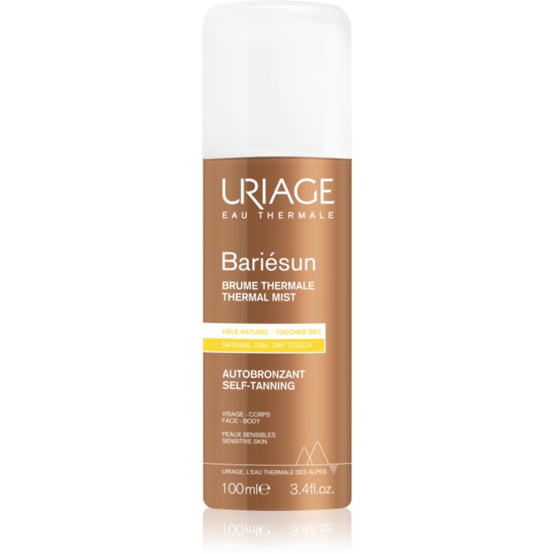 Uriage Bariésun Thermal Mist Self-Tanning автобронзиращ спрей  за тяло и лице 100 мл.