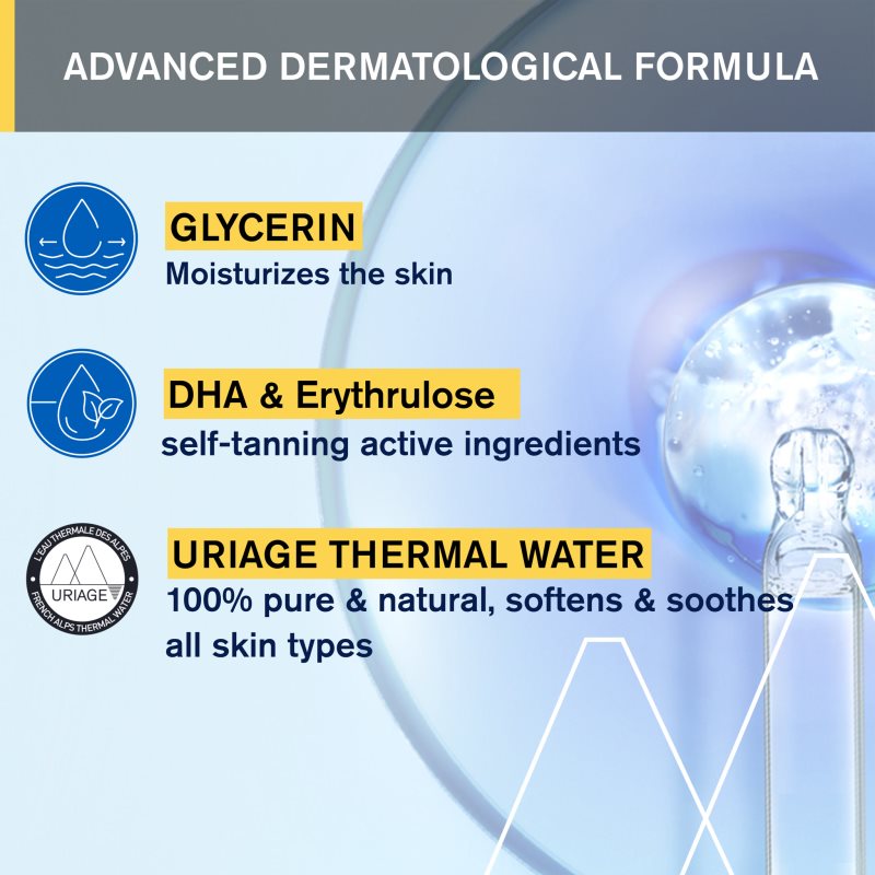 Uriage Bariésun Thermal Mist Self-Tanning Spray Auto-bronzant Corps Et Visage 100 Ml