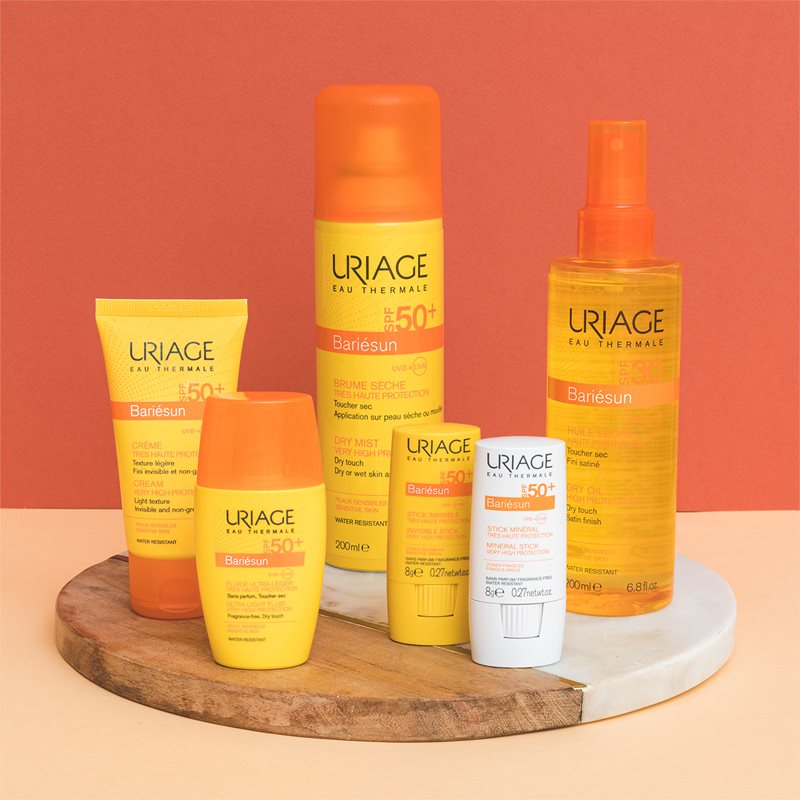 Uriage Bariésun Mineral Stick SPF 50+ Protective Mineral Stick For Sensitive Areas SPF 50+ 8 G