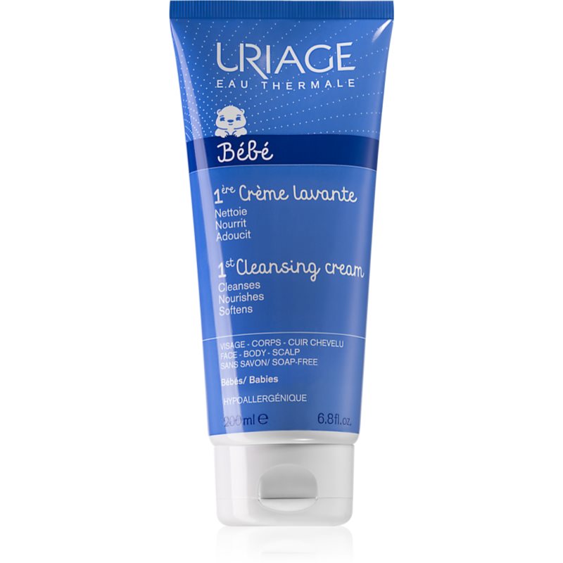 

Uriage Bébé 1st Cleansing Cream очищуючий крем для обличчя, тіла та волосся