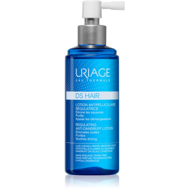 

Uriage DS HAIR Regulating Anti-Dandruff Lotion заспокоюючий спрей для сухої шкіри голови зі свербінням
