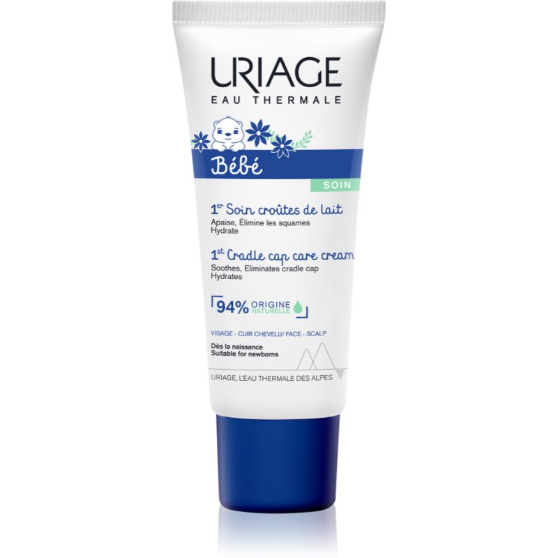 

Uriage Bébé 1st Cradle Cap Care Cream заспокоюючий крем