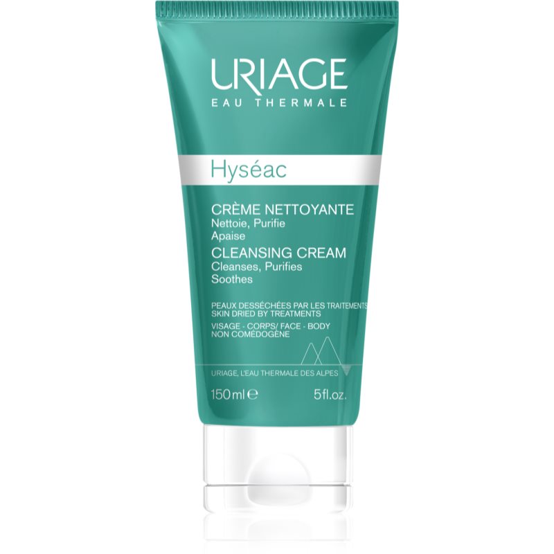 Фото - Засіб для очищення обличчя і тіла Uriage Hyséac Cleansing Cream очищуючий крем для шкіри з недоліками 150 мл 