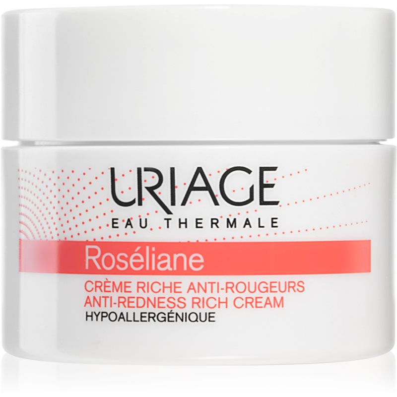 Uriage Roséliane Anti-Redness Rich Cream vyživujúci denný krém pre citlivú pleť so sklonom k začervenaniu 50 ml