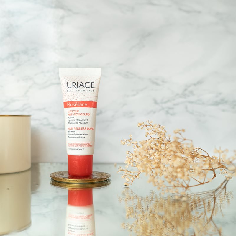 

Uriage Roséliane Anti-Redness Mask маска для чутливої шкіри схильної до почервонінь