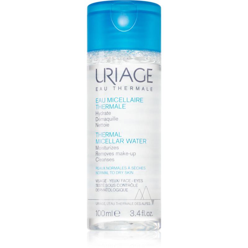 Uriage Hygiène Thermal Micellar Water - Normal To Dry Skin Micellar Cleansing Water For Normal To Dry Skin 100 Ml