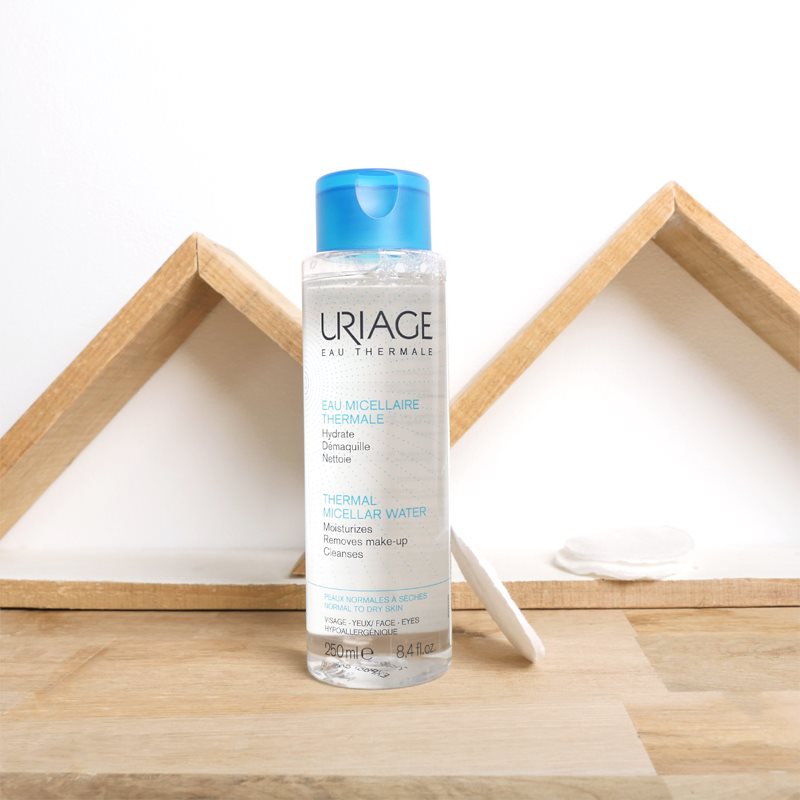 Uriage Hygiène Thermal Micellar Water - Normal To Dry Skin Міцелярна очищуюча вода для нормальної та сухої шкіри 250 мл