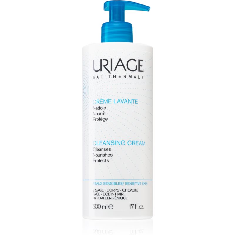 Uriage Hygiène Cleansing Cream vyživujúci čistiaci krém na telo a tvár 500 ml