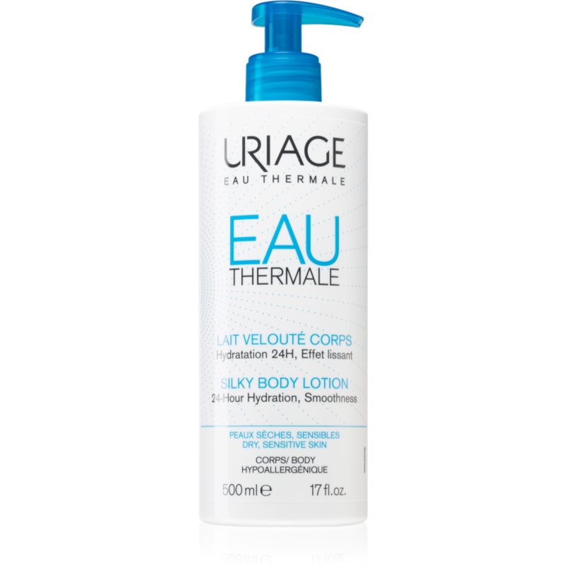 Uriage Eau Thermale Silky Body Lotion Silk Body Lotion For Dry And Sensitive Skin 500 Ml