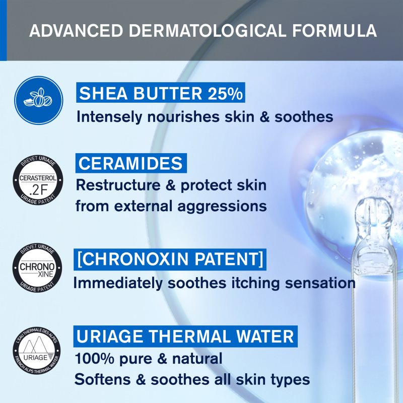 Uriage Xémose Lipid-Replenishing Anti-Irritation Cream Pommade Apaisante Relipidante Pour Peaux Très Sèches Et Atopiques 200 Ml