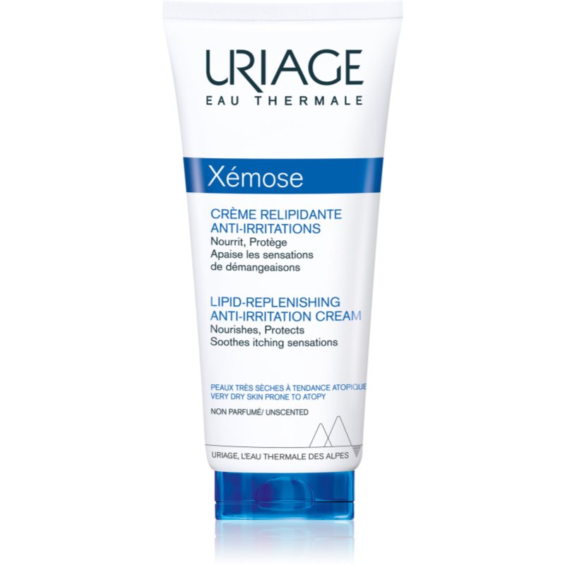 Uriage Xémose Lipid-Replenishing Anti-Irritation Cream pomirjajoča krema, ki koži vrača lipide za zelo občutljivo suho in atopično kožo 200 ml