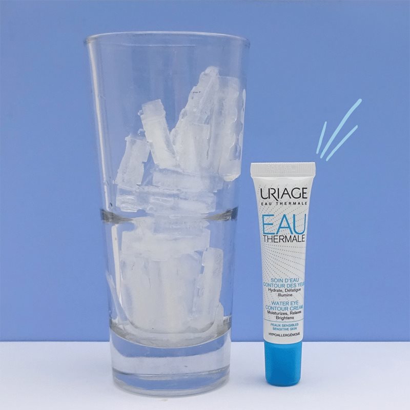 Uriage Eau Thermale Water Eye Contour Cream Active Moisturiser For The Eye Area 15 Ml