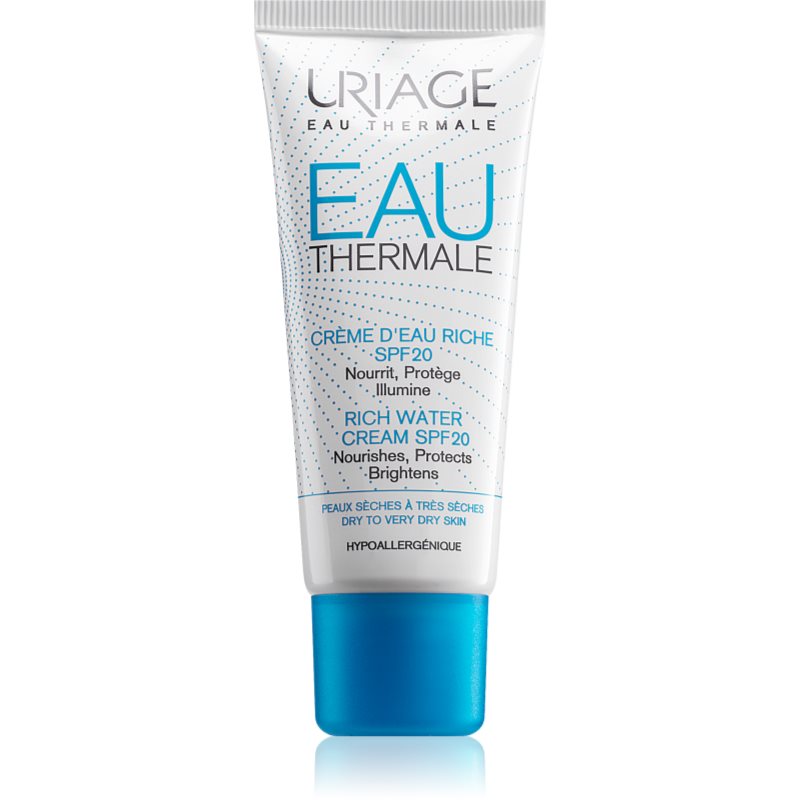 

Uriage Eau Thermale Rich Water Cream SPF 20 поживний крем SPF 20