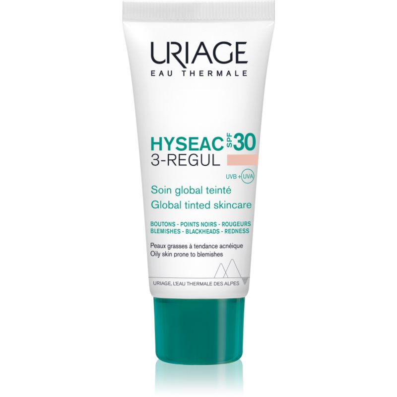 Uriage Hyseac 3-Regul global perfecting tinted treatment SPF 30 40 ml