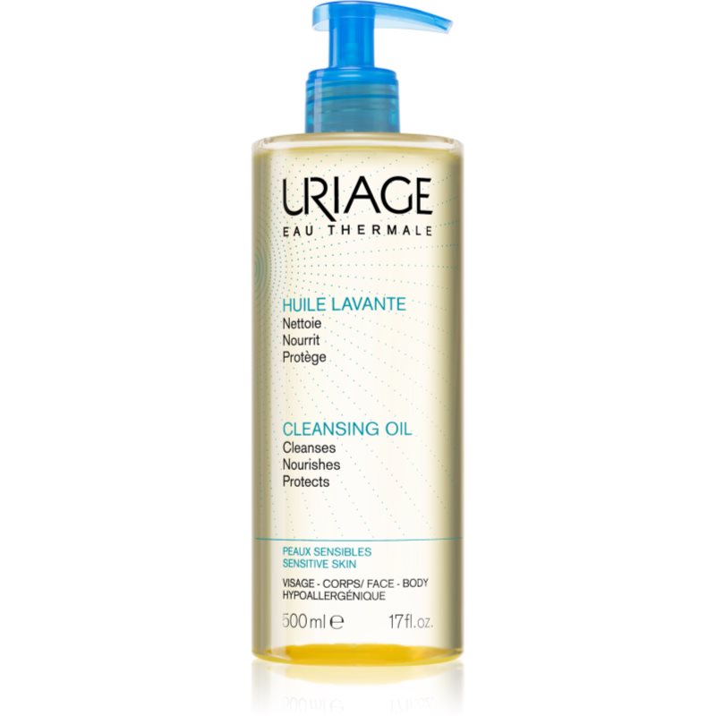 Uriage Hygiène Cleansing Oil Badeöl Für Gesicht und Körper 500 ml