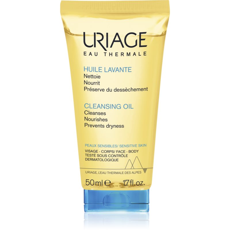 Uriage Hygiène Cleansing Oil mycí olej na obličej a tělo 50 ml