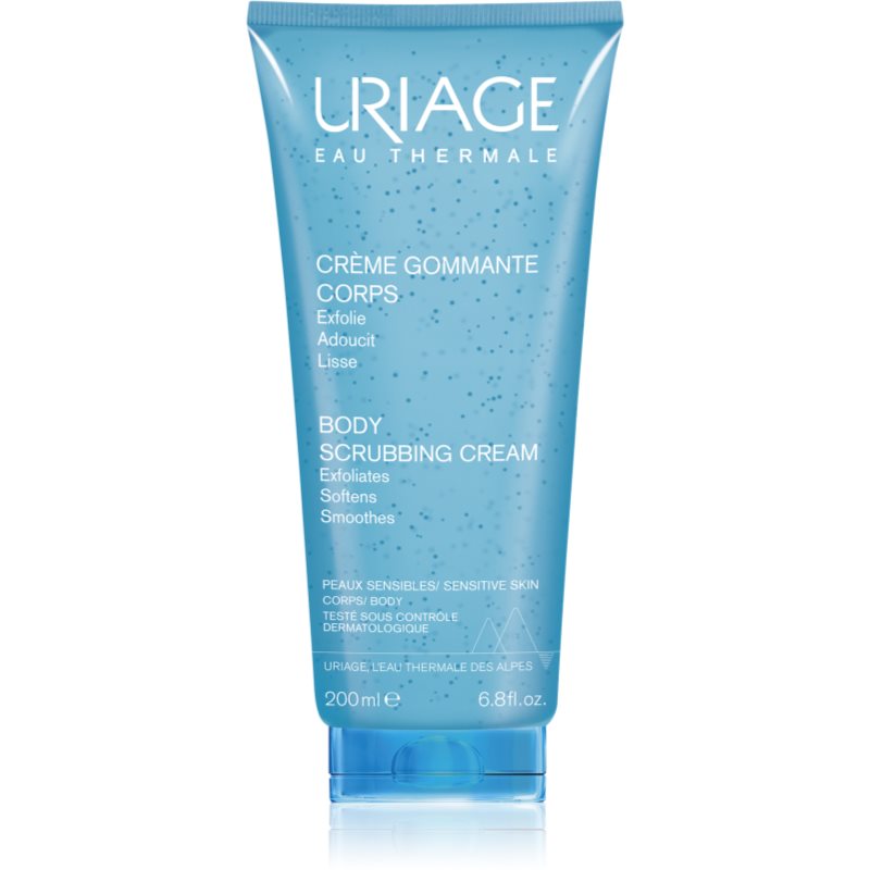 Uriage Hygiène Body Scrubbing Cream крем-пілінг для тіла для чутливої шкіри 200 мл