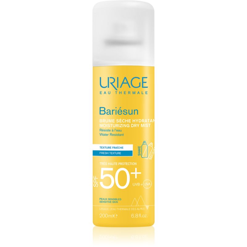 Uriage Bariesun Dry Mist SPF 50+ sun mist spray SPF 50+ 200 ml
