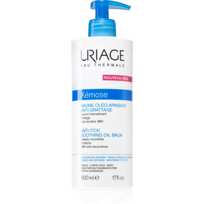 Uriage Xemose Anti-Itch Soothing Oil Balm calming balm for very dry skin 500 ml