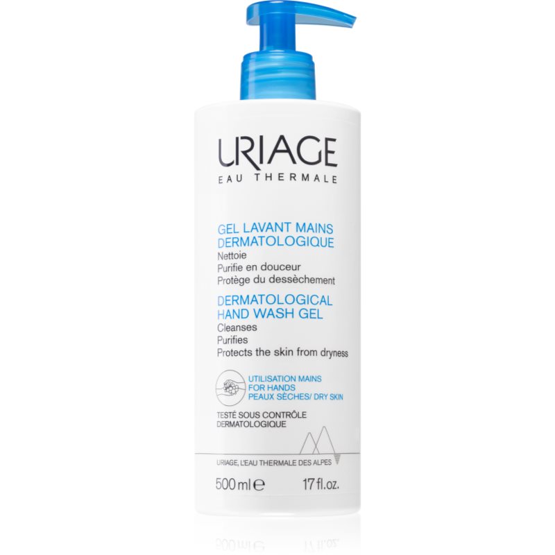 

Uriage Dermatological Hand Wash Gel зволожуючий гель для душа для рук