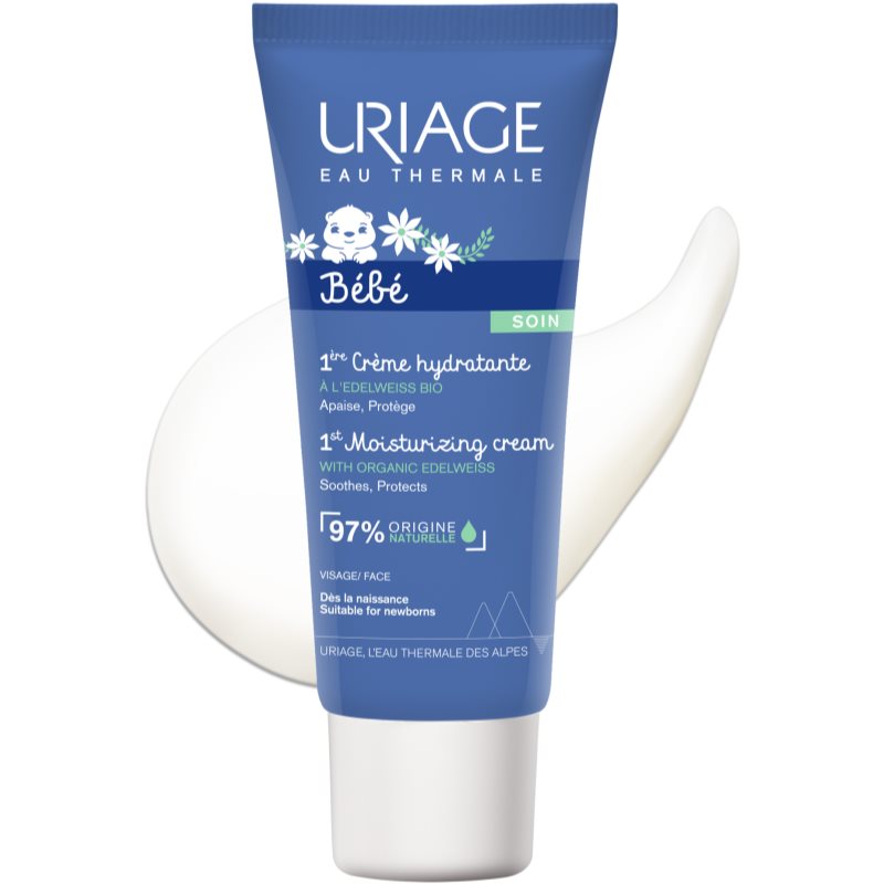 Uriage Bébé 1st Moisturizing Cream зволожуючий крем для дітей 40 м