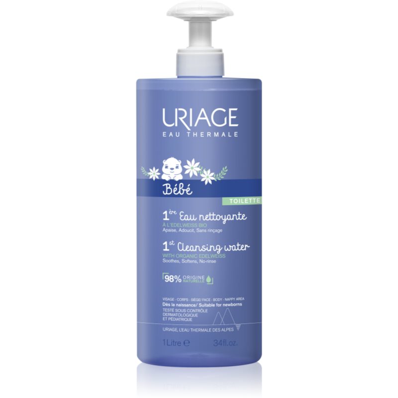 Uriage Bebe 1st Cleansing Water cleansing water for body and face 1000 ml
