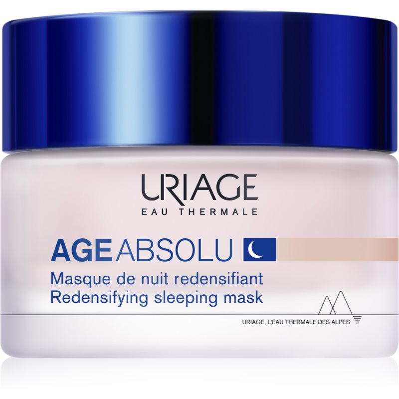 Uriage Age Absolu Redensifying Sleeping Mask нічна відновлювальна маска для обличчя 50 мл
