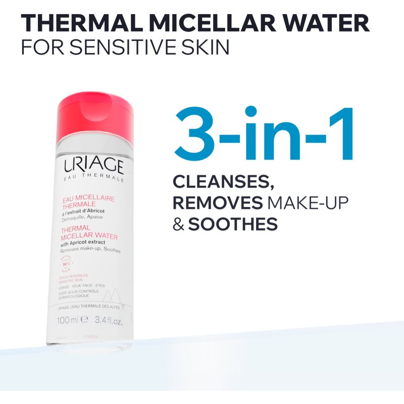 Uriage Hygiène Thermal Micellar Water - Sensitive Skin micelárna čistiaca voda pre citlivú pleť 100 ml