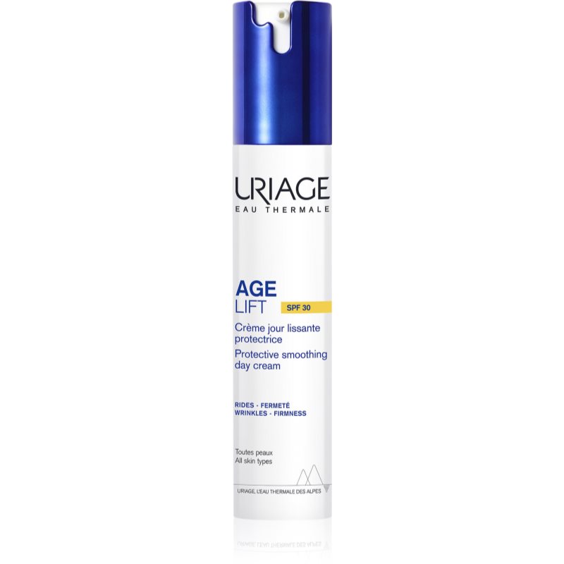 Uriage Age Lift Protective Smoothing Day Cream SPF30 захисний денний крем проти зморшок та темних кіл SPF 30 40 мл