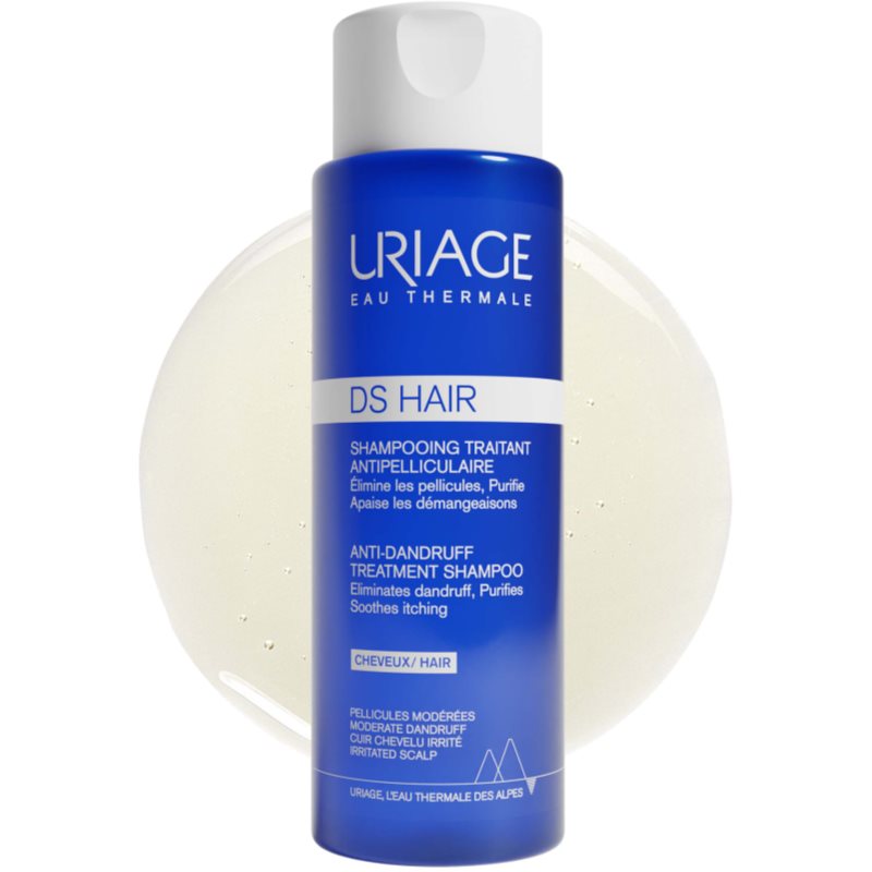 Uriage DS HAIR Anti-Dandruff Treatment Shampoo шампунь проти лупи для подразненої шкіри голови 200 мл