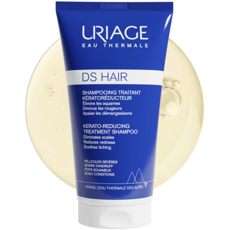 Uriage DS HAIR Kerato-Reducing Treatment Shampoo Schuppungen reduzierendes Shampoo für empfindliche und gereizte Haut 15...