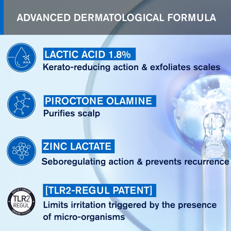 Uriage DS HAIR Kerato-Reducing Treatment Shampoo кераторегулювальний шампунь для чутливої та подразненої шкіри 150 мл
