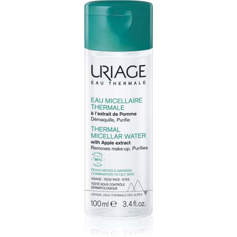 Uriage Hygiène Thermal Micellar Water - Combination To Oily Skin Міцелярна очищуюча вода для змішаної та жирної шкіри 100 мл