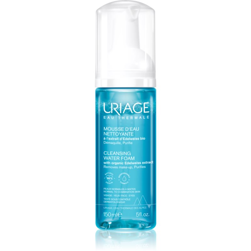 Uriage Hygiene Cleansing Water Foam foam cleanser for the face 150 ml
