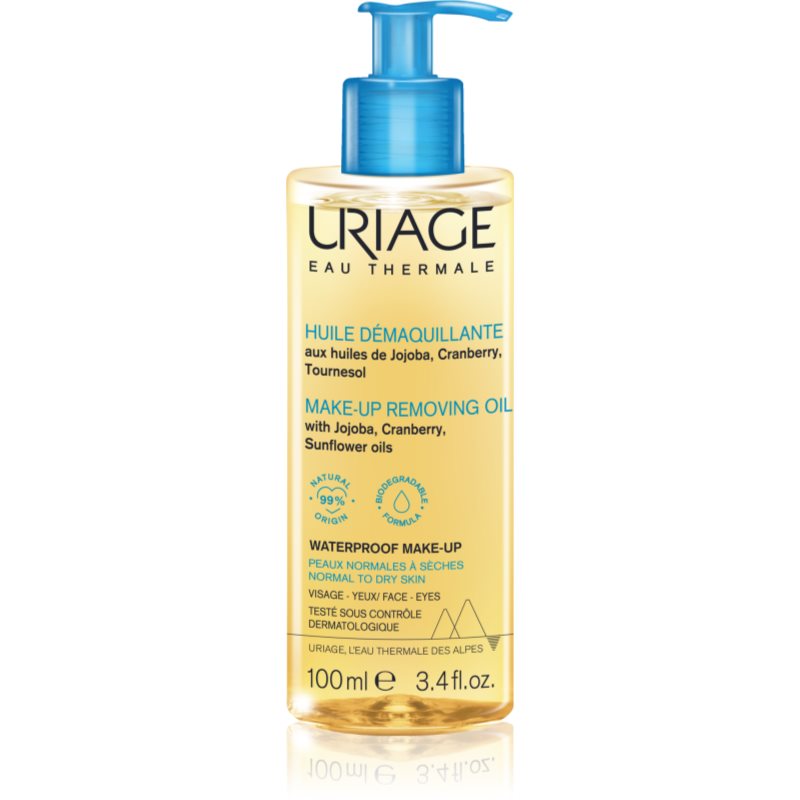 Uriage Eau Thermale Cleansing Face Oil cleansing oil for normal to dry skin 100 ml