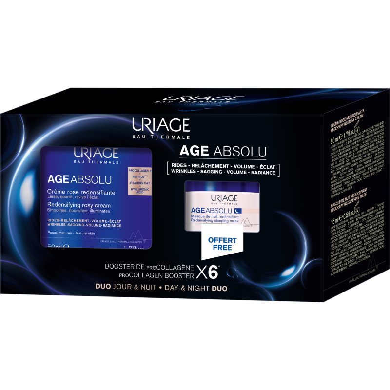 Uriage Age Absolu Day & Night Duo подарунковий набір проти старіння шкіри